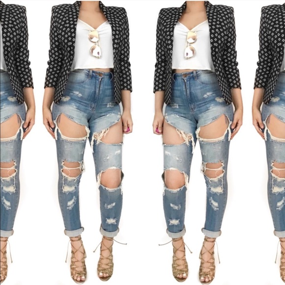 Vince Camuto print blazer - Picture 6 of 7